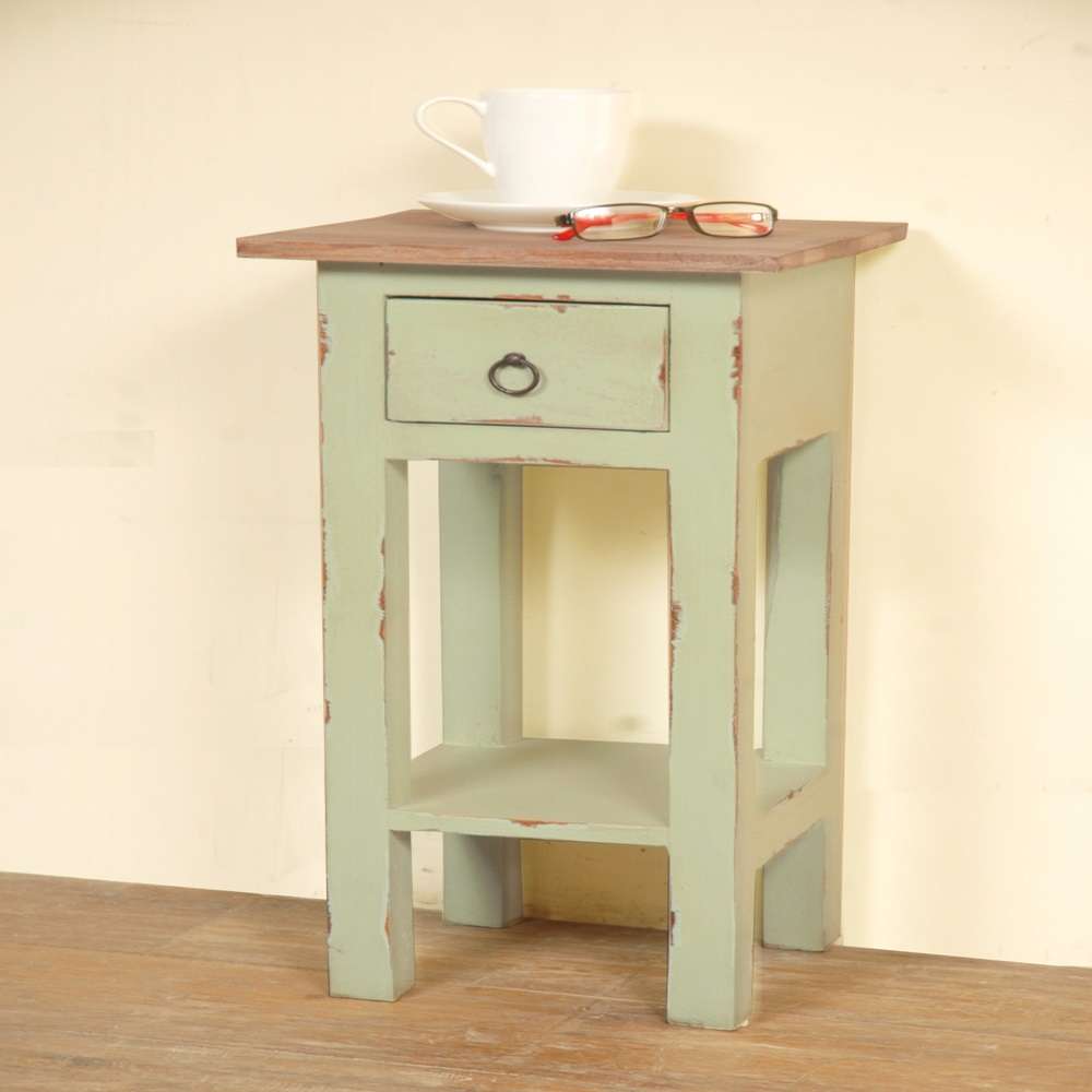 Sunset Trading - Cottage Narrow Side Table - CC-TAB1792TLD-BHLW veiw 4