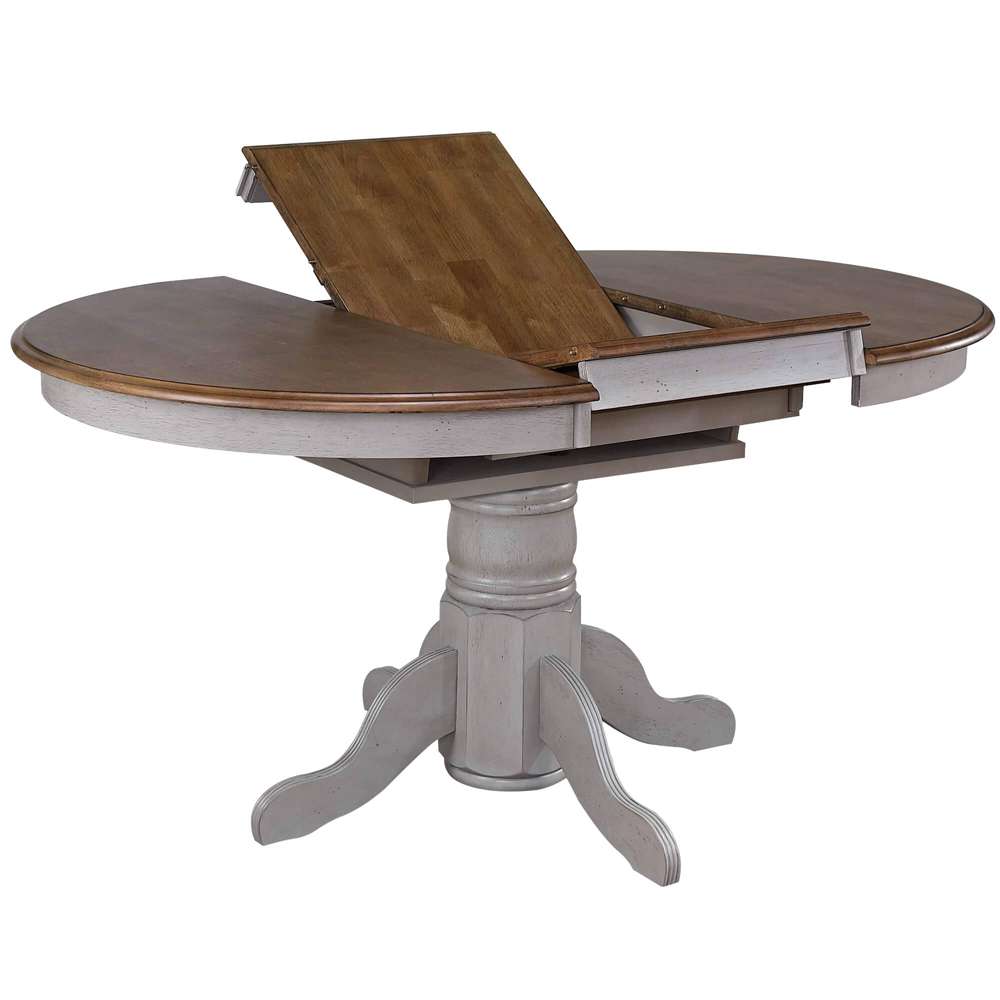 Sunset Trading -  Country Grove 42in Round to 60in Oval Extendable Dining Table Set  - DLU-CG4260-30AGO5 veiw 4