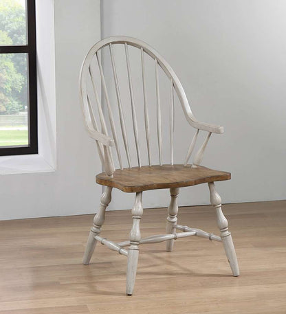 Sunset Trading -  Country Grove 42in Round to 60in Oval Extendable Dining Table Set  - DLU-CG4260-30AGO5 veiw 8