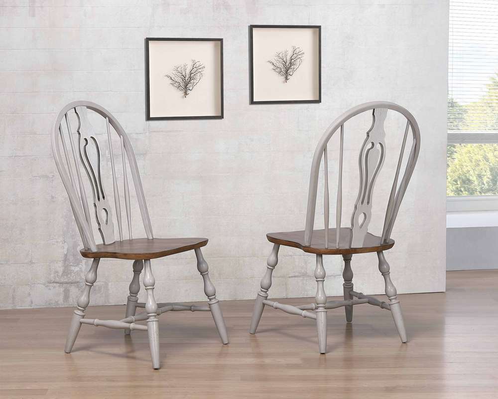Sunset Trading -  Country Grove 7 Piece 96in Oval Double Pedestal Extendable Dining Table Set  - DLU-CG4296-124SGO7 veiw 6