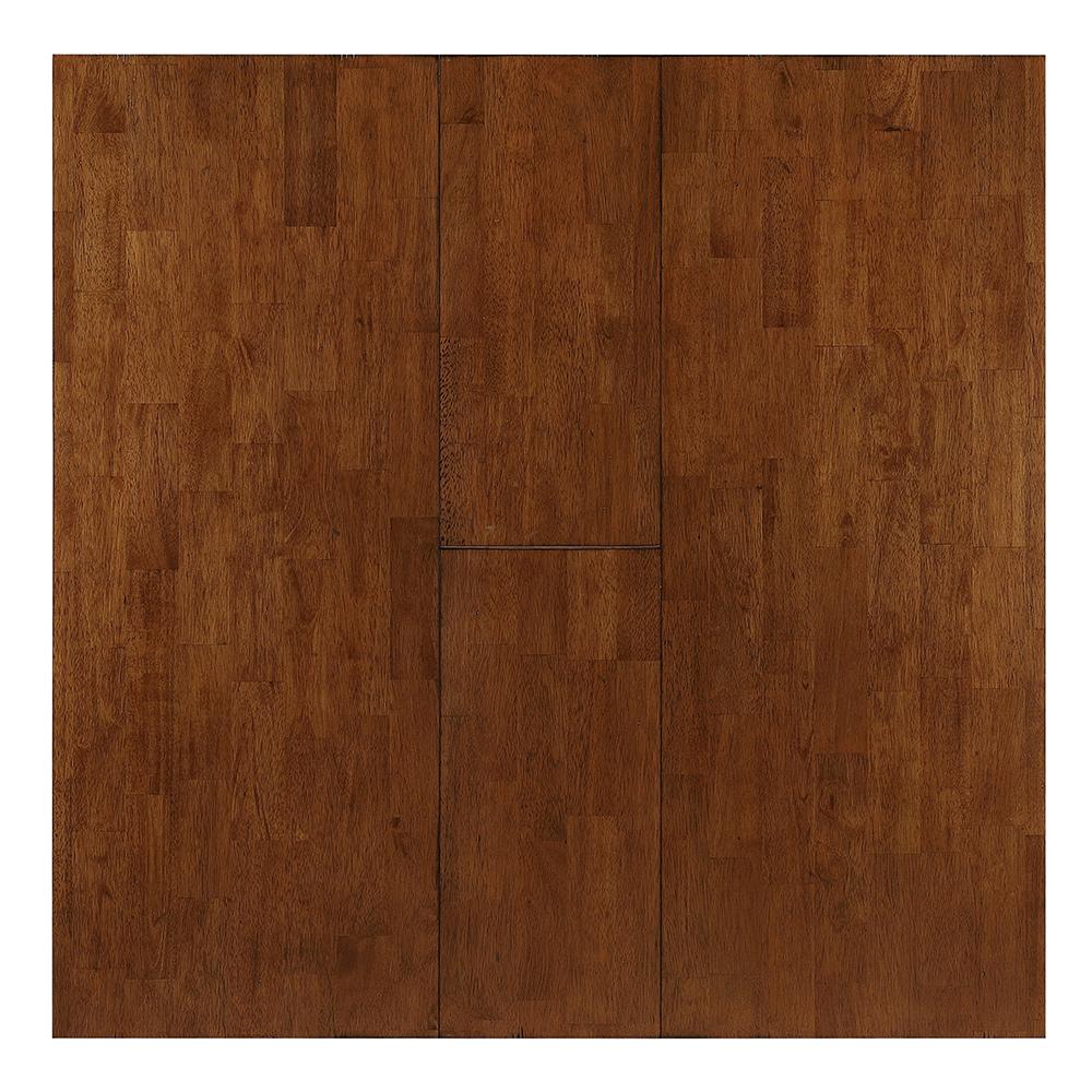 Sunset Trading - Dakota 42-54in Counter Height Expandable Butterfly Leaf Dining Table with Storage Cabinet, Shelf  - Distressed Brown and Ash Gray - DLU-DK5454C-TA veiw 10
