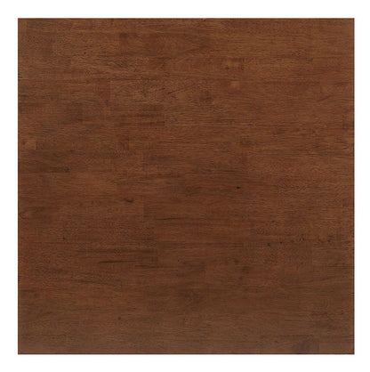 Sunset Trading - Dakota 42in Square Coffee Table with Drawers and Storage Shelf  - Distressed Brown and Ash Gray - DLU-DK-2307-TA veiw 7