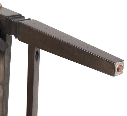 Sunset Trading - Dakota Slat Back Armless Dining Chairs (Set of 2) - Distressed Brown and Ash Gray - DLU-DK-C70-TA-2 veiw 5