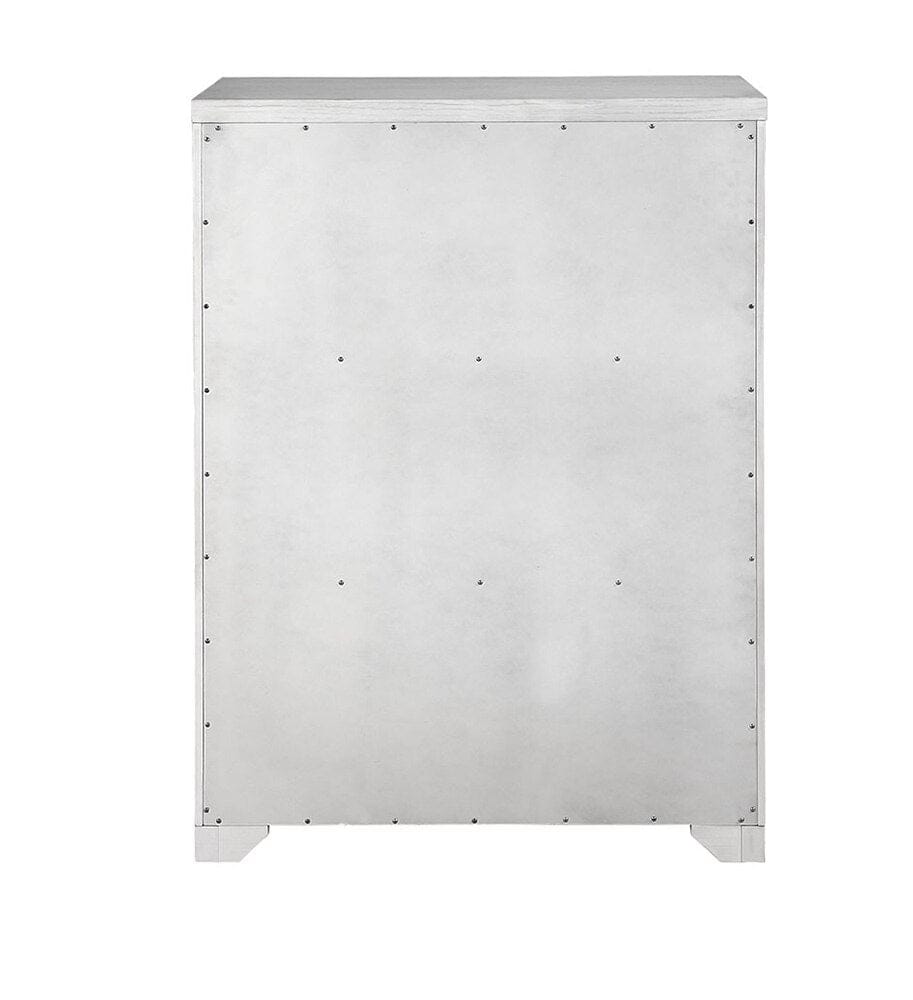Sunset Trading - Dover 5 Drawer 58in Tall Chest  - Cerused Dove White - AG-638-681N veiw 4