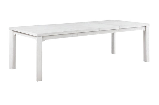 Sunset Trading - Dover 60-78-96in Rectangular Expandable Dining Table  - Cerused Dove White - AG-638-096 veiw 1