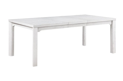 Sunset Trading - Dover 60-78-96in Rectangular Expandable Dining Table  - Cerused Dove White - AG-638-096 veiw 3
