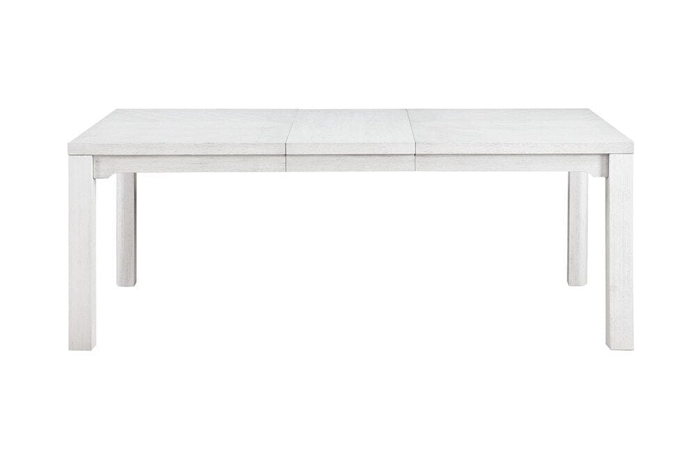 Sunset Trading - Dover 60-78-96in Rectangular Expandable Dining Table  - Cerused Dove White - AG-638-096 veiw 5