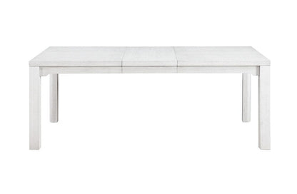 Sunset Trading - Dover 60-78-96in Rectangular Expandable Dining Table  - Cerused Dove White - AG-638-096 veiw 5