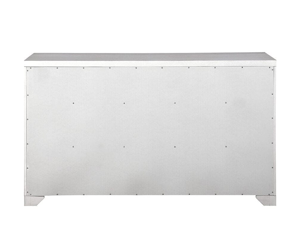 Sunset Trading - Dover 7 Drawer Bedroom  Dresser  - Cerused Dove White - AG-638-650N veiw 5