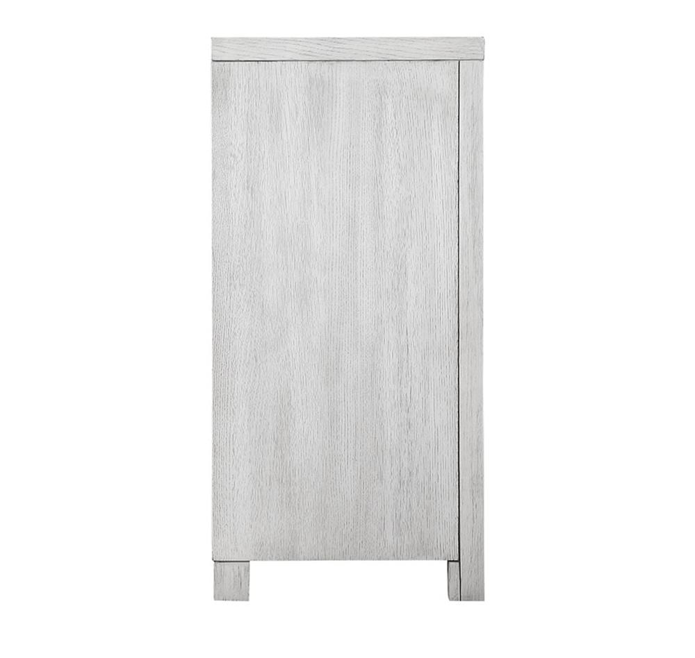 Sunset Trading - Dover 7 Drawer Bedroom  Dresser  - Cerused Dove White - AG-638-650N veiw 6