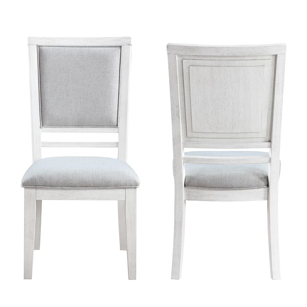 Sunset Trading - Dover Dining Side Chair (Set of 2) - Cerused Dove White - AG-638-901-2 veiw 2