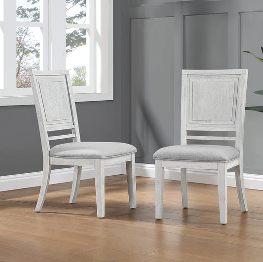 Sunset Trading - Dover Dining Side Chair (Set of 2) - Cerused Dove White - AG-638-900-2 veiw 1