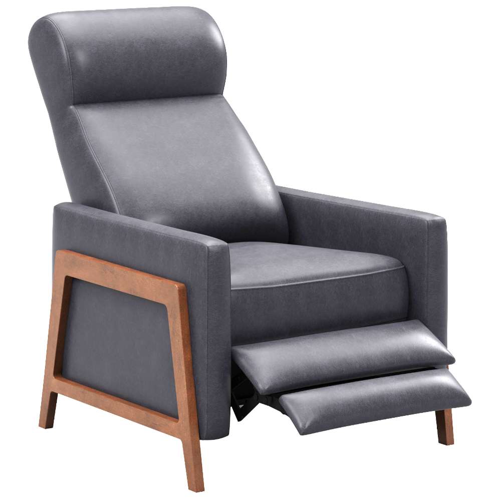 Sunset Trading -  Edge Pushback Leather Recliner  - SY-1357-86-9102-94 veiw 2