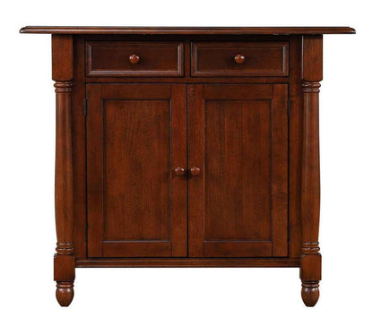 Sunset Trading -  Andrews  Extendable Drop Leaf Kitchen Island with Counter Height Stools with Arms  - DLU-KI4222-B3024A-CT3PC veiw 4