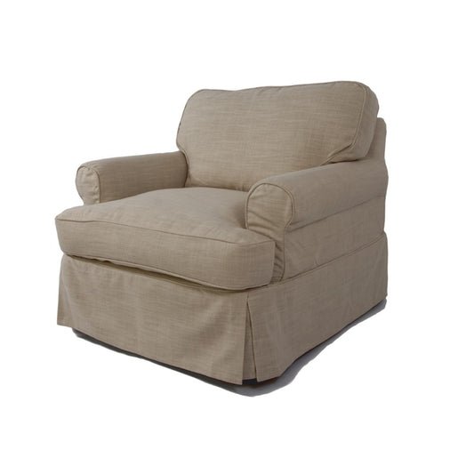 Sunset Trading - Horizon Slipcovered Chair in Linen - SU-117620-466082 veiw 2