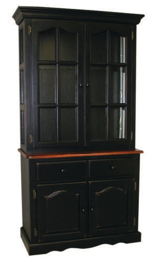 Sunset Trading - Keepsake Buffet and Lighted Hutch - DLU-19-BH-BCH veiw 1