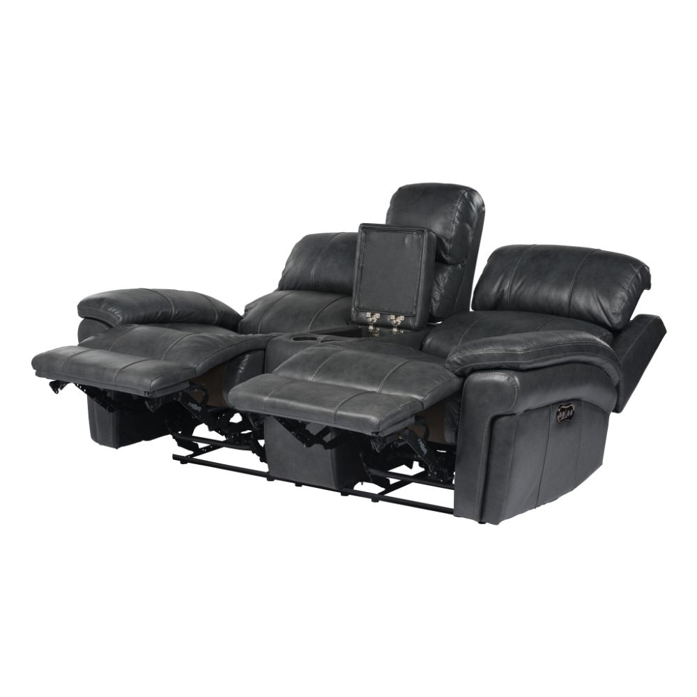 Sunset Trading - Luxe Leather 3 Piece Reclining Living Room Set With Power Headrests - SU-9102-94-1394-3PC_CLOSEOUT veiw 3