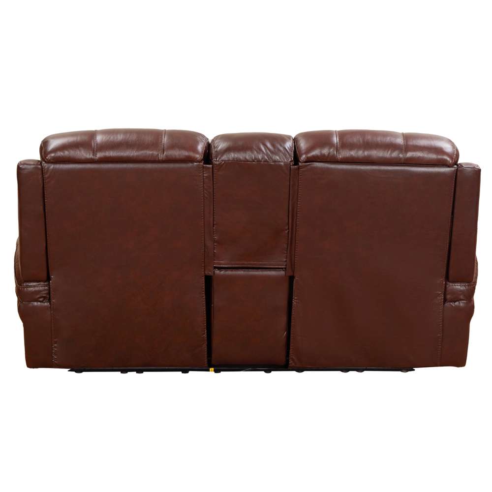 Sunset Trading -  Luxe Leather  Reclining Loveseat with Power Headrest  - SU-9102-88-1394-73_CLOSEOUT veiw 2