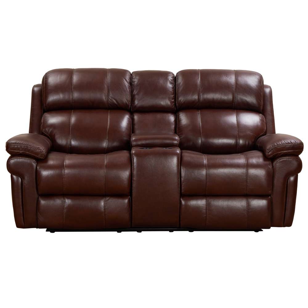 Sunset Trading -  Luxe Leather  Reclining Loveseat with Power Headrest  - SU-9102-88-1394-73_CLOSEOUT veiw 5