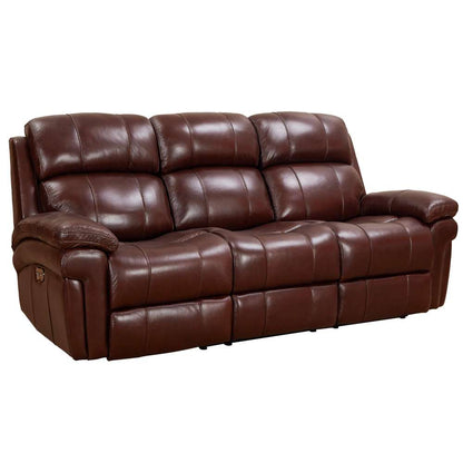 Sunset Trading -  Luxe Leather  Reclining Sofa with Power Headrest  - SU-9102-88-1394-58_CLOSEOUT veiw 1