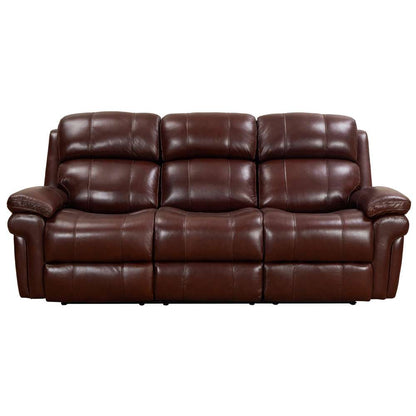 Sunset Trading -  Luxe Leather  Reclining Sofa with Power Headrest  - SU-9102-88-1394-58_CLOSEOUT veiw 3