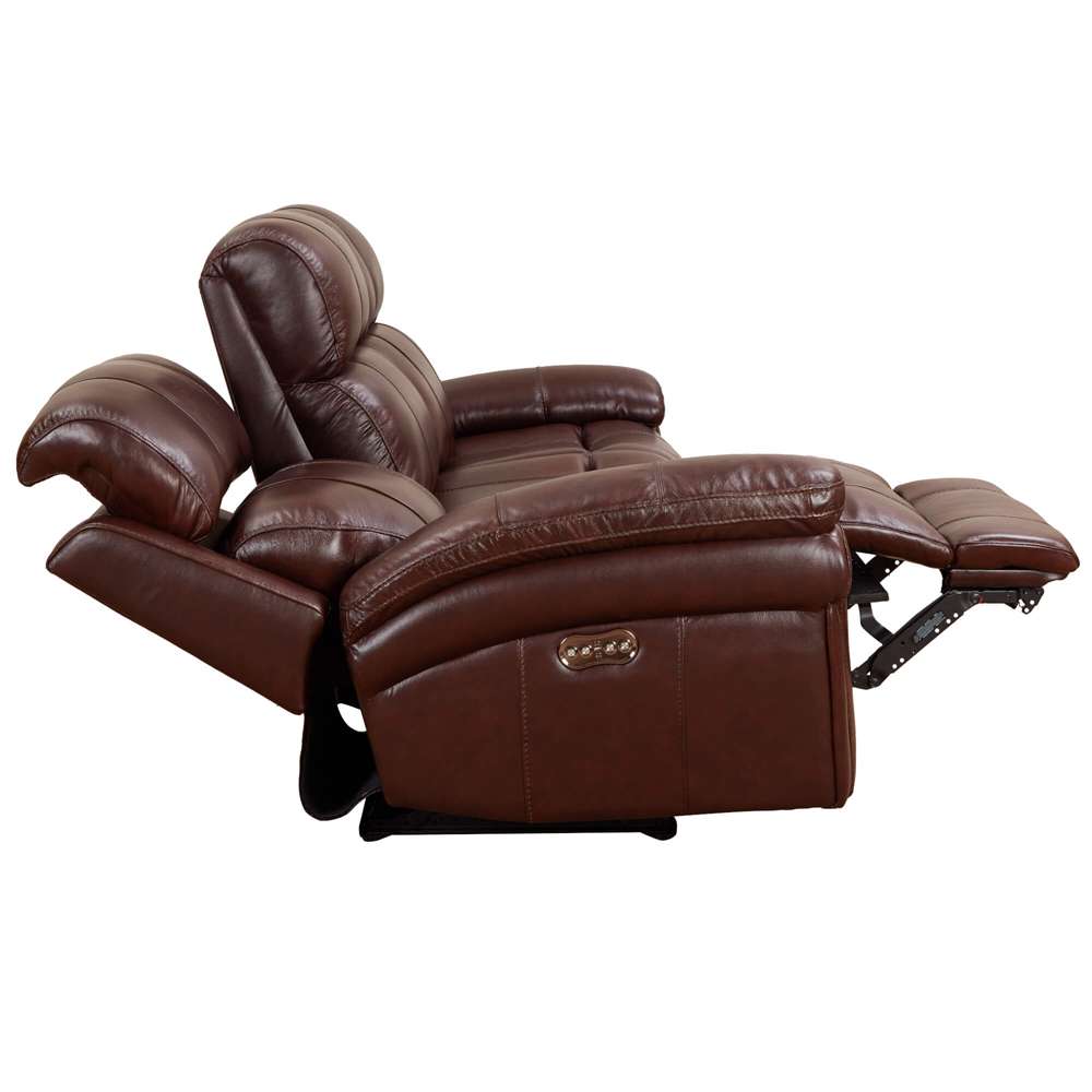 Sunset Trading -  Luxe Leather  Reclining Sofa with Power Headrest  - SU-9102-88-1394-58_CLOSEOUT veiw 7