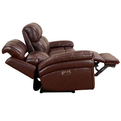 Sunset Trading -  Luxe Leather  Reclining Sofa with Power Headrest  - SU-9102-88-1394-58_CLOSEOUT veiw 7
