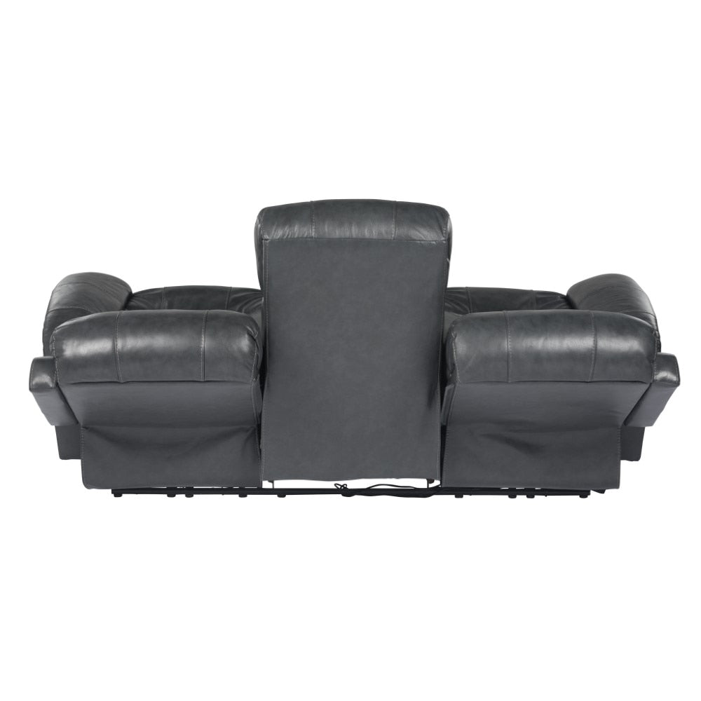 Sunset Trading - Luxe Leather Reclining Sofa With Power Headrest - SU-9102-94-1394-58_CLOSEOUT veiw 4