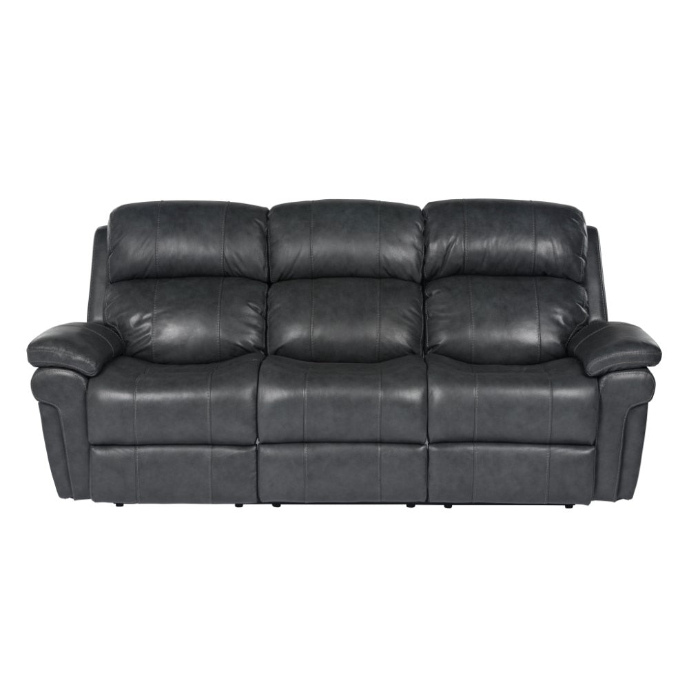 Sunset Trading - Luxe Leather Reclining Sofa With Power Headrest - SU-9102-94-1394-58_CLOSEOUT veiw 6