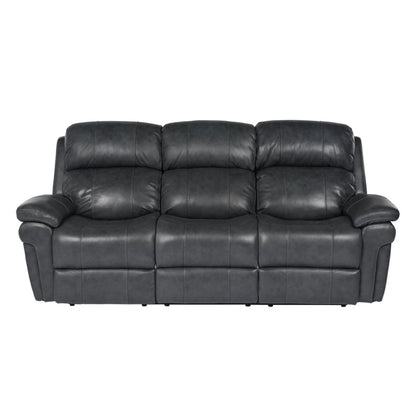 Sunset Trading - Luxe Leather Reclining Sofa With Power Headrest - SU-9102-94-1394-58_CLOSEOUT veiw 6