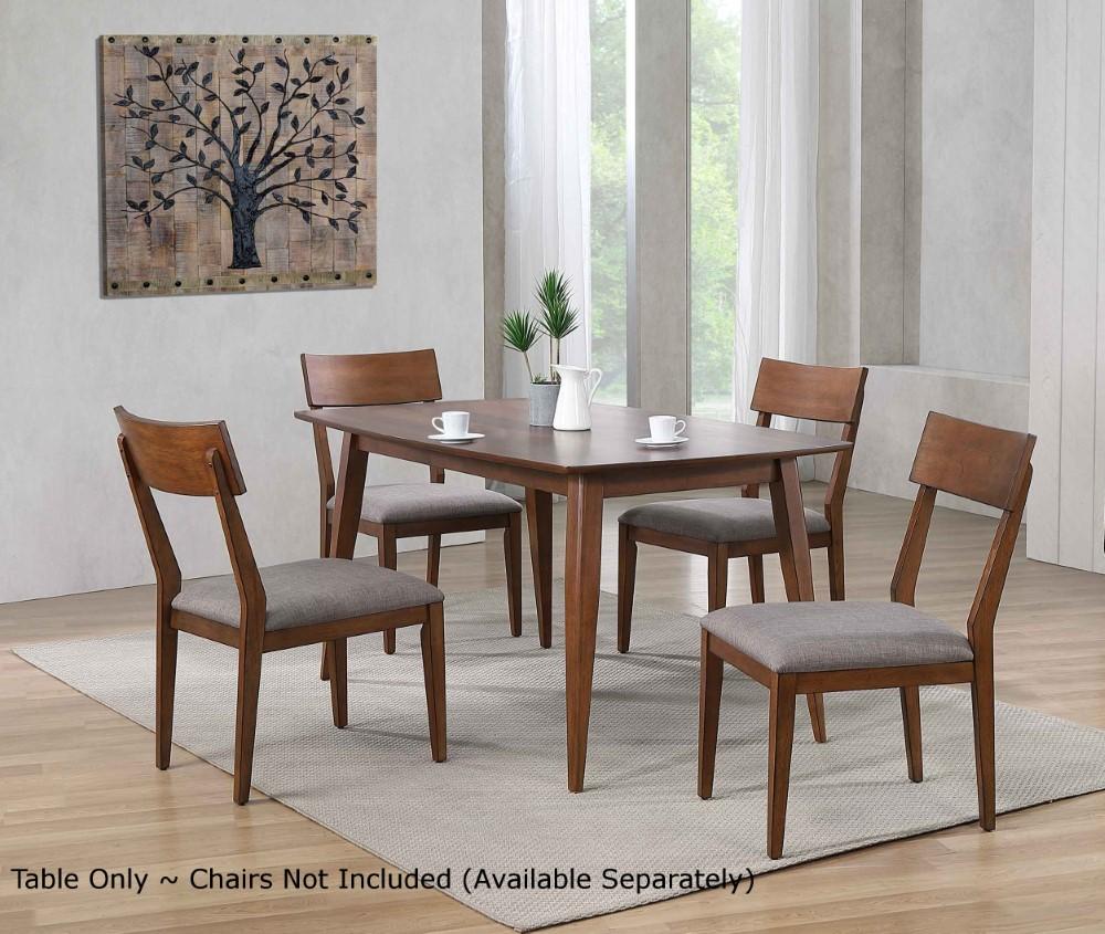 Sunset Trading - Mid Century 60in Rectangular Dining Table - DLU-MC3660 veiw 3