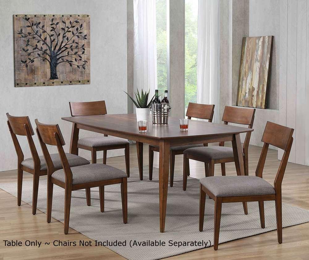 Sunset Trading -  Mid Century 78in Rectangular Dining Table  - DLU-MC4278 veiw 6