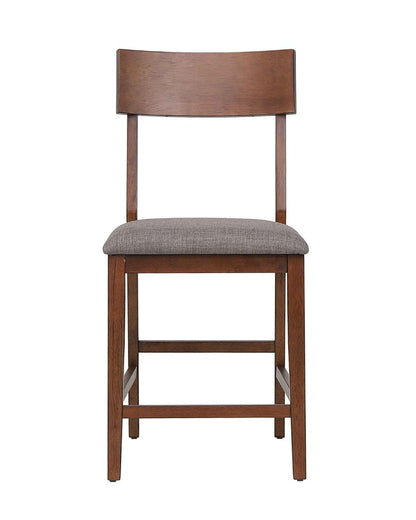 Sunset Trading - Mid Century Bar Stool - Counter Height - Padded Performance Fabric Seat (Set of 2) - DLU-MC-B45-2 veiw 4