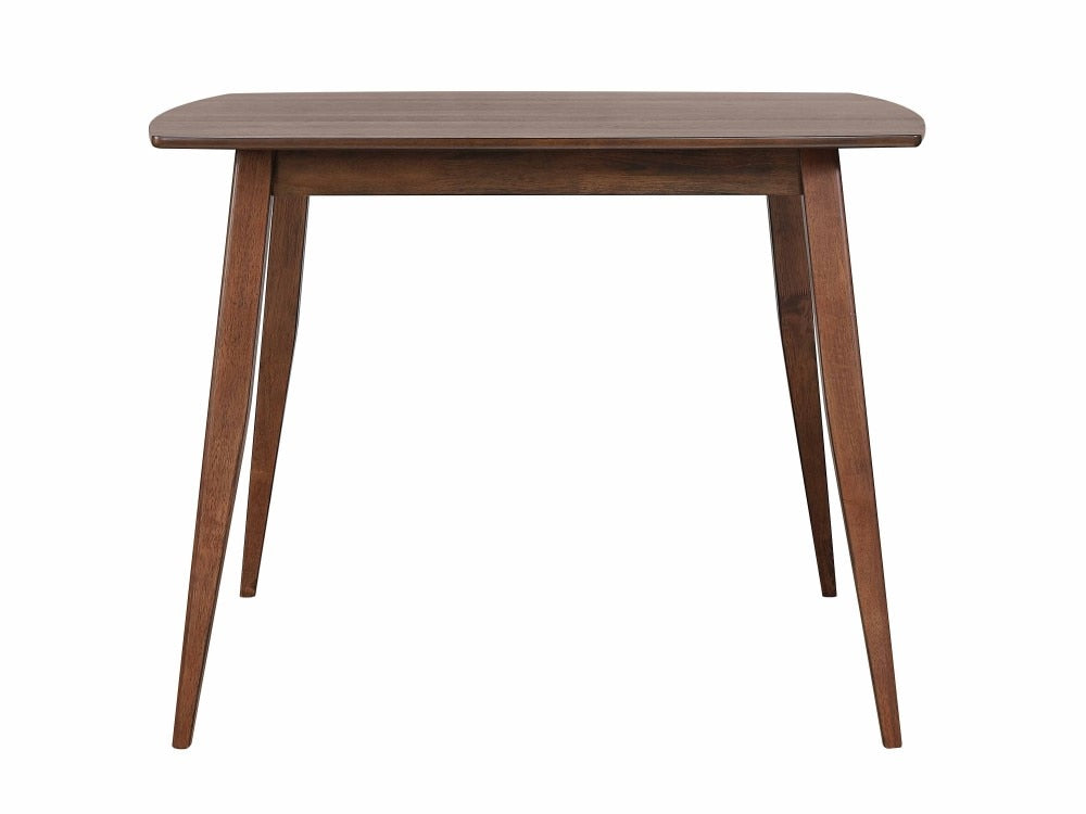 Sunset Trading - Mid Century 5 Piece Square Counter Height Pub Table Dining Set - Padded Performance Fabric Seats - DLU-MC4848-B45-5P veiw 4
