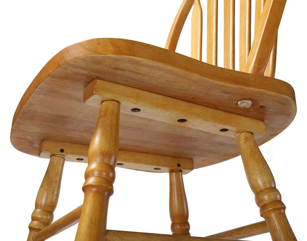 Sunset Trading - Oak Selections Arrowback Windsor 24in Barstool (Set of 2) - DLU-B824-LO-2 veiw 2