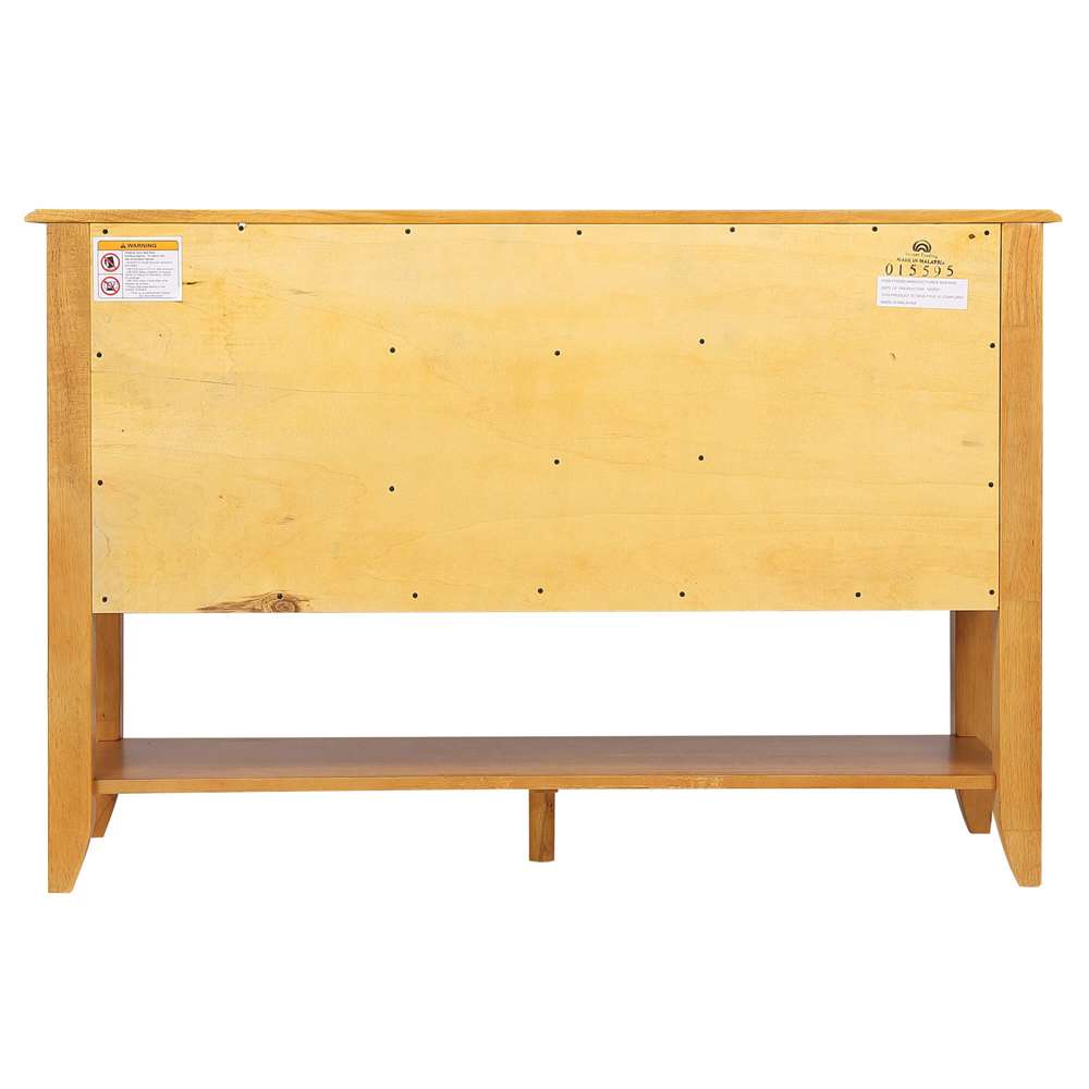Sunset Trading -  Oak Selections Sideboard with Large Display Shelf  - DLU-1122-SB-LO veiw 6