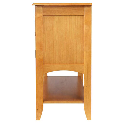 Sunset Trading -  Oak Selections Sideboard with Large Display Shelf  - DLU-1122-SB-LO veiw 7