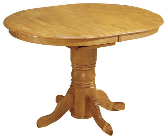 Sunset Trading - Pedestal Butterfly Leaf Pub Table in Light Oak Finish - DLU-TBX4266CB-LO veiw 1