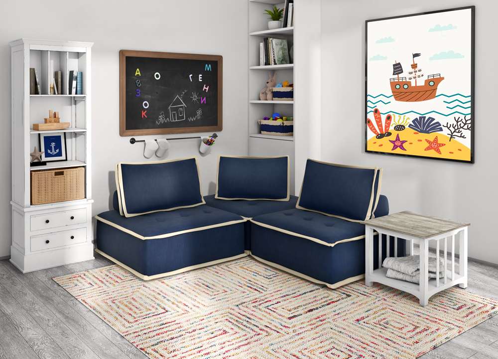 Sunset Trading -  Pixie 3 Piece Sofa Sectional  - SU-UPX1671135-3A-NW_CLOSEOUT veiw 3