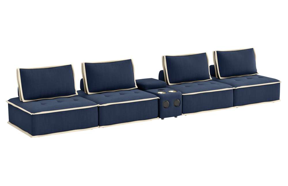 Sunset Trading -  Pixie 5 Piece Sofa Sectional  - SU-UPX1671135-4A-MNW_CLOSEOUT veiw 1