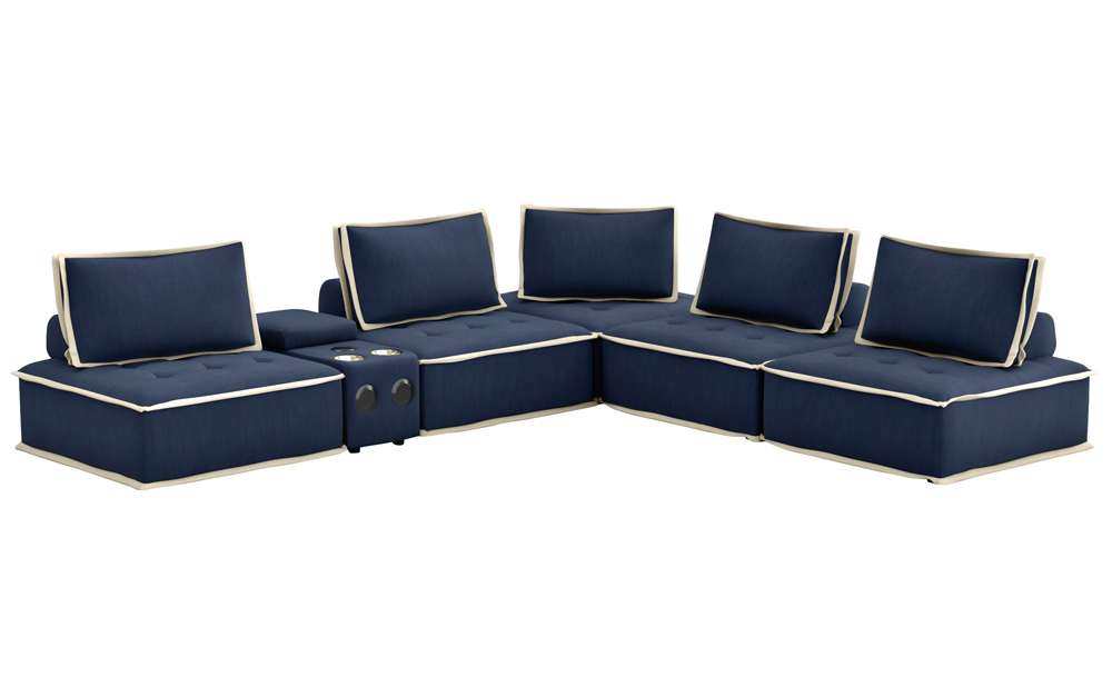 Sunset Trading -  Pixie 6 Piece Sofa Sectional  - SU-UPX1671135-5A-MNW_CLOSEOUT veiw 1