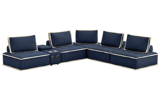 Sunset Trading -  Pixie 6 Piece Sofa Sectional  - SU-UPX1671135-5A-MNW_CLOSEOUT veiw 1