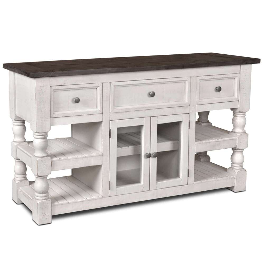 Sunset Trading -  Rustic French 60in Console  - HH-2750-060_CLOSEOUT veiw 1
