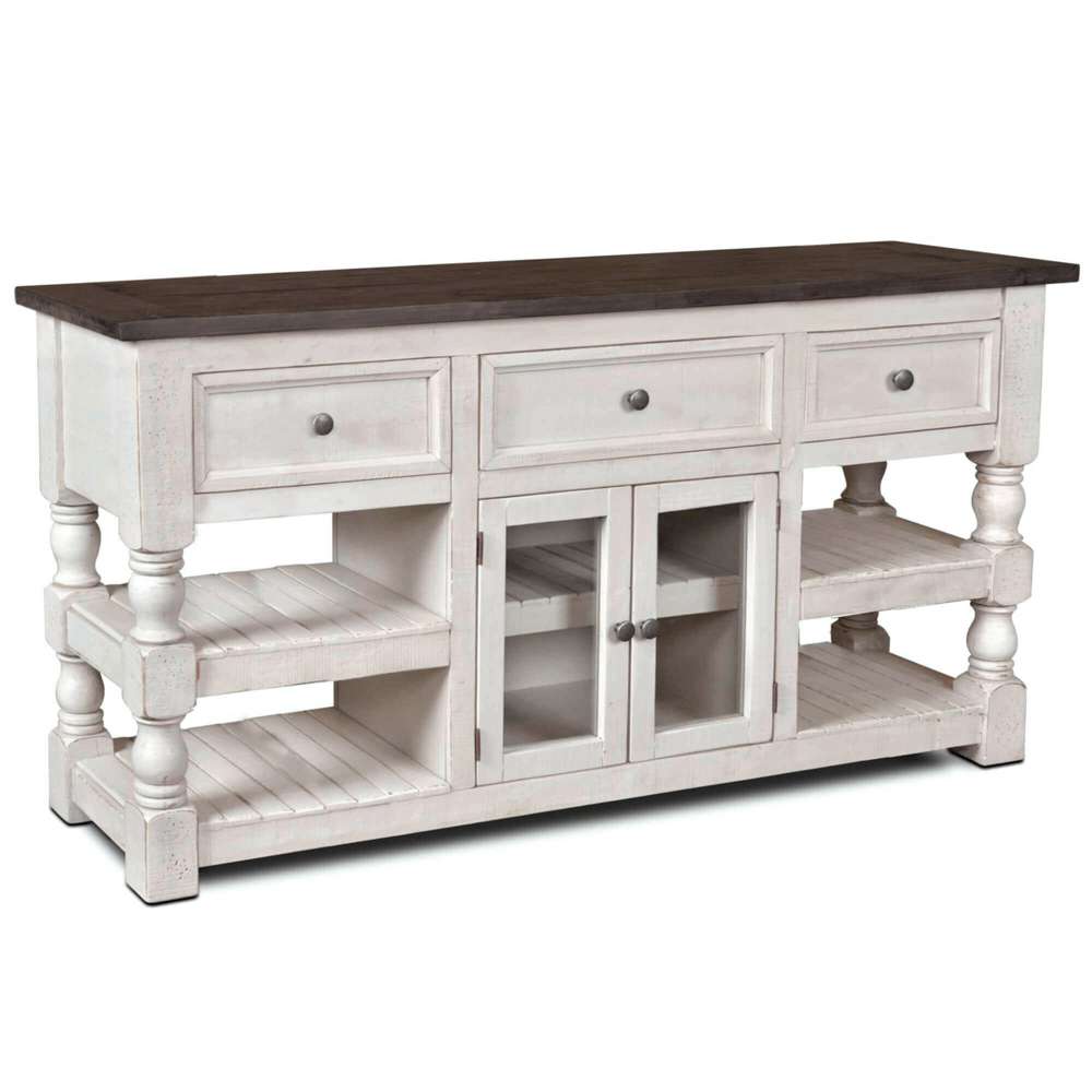 Sunset Trading -  Rustic French 70in Console  - HH-2750-070_CLOSEOUT veiw 1