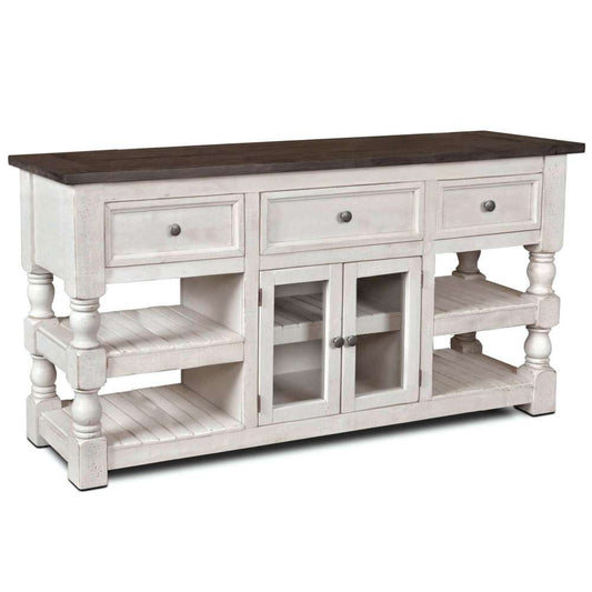 Sunset Trading -  Rustic French 70in Console  - HH-2750-070_CLOSEOUT veiw 1