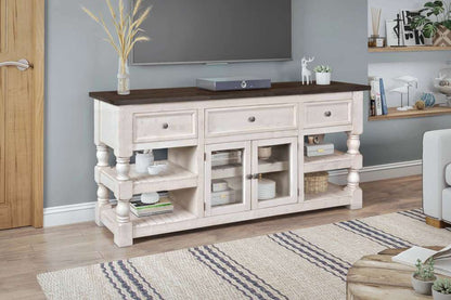 Sunset Trading -  Rustic French 70in Console  - HH-2750-070_CLOSEOUT veiw 2