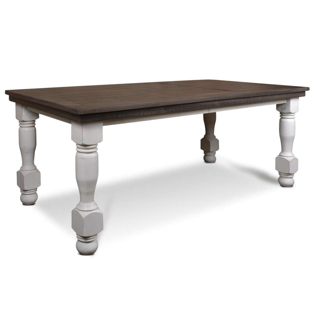 Sunset Trading -  Rustic French 78in Rectangular Dining Table  - HH-8750-078_CLOSEOUT veiw 1