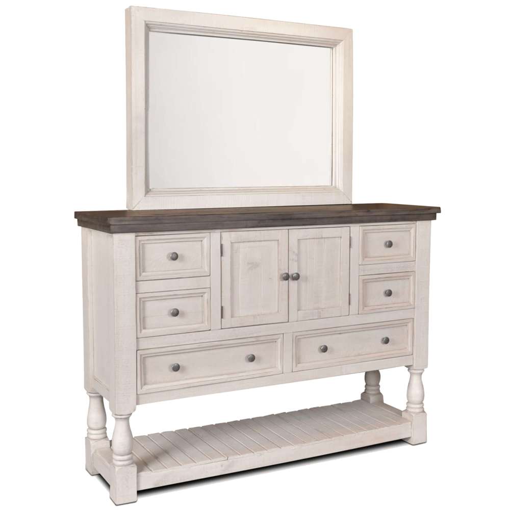 Sunset Trading -  Rustic French Dresser and Mirror Set  - HH-4750-20-315_CLOSEOUT veiw 1