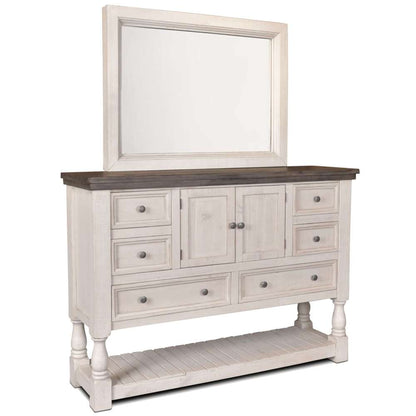 Sunset Trading -  Rustic French Dresser and Mirror Set  - HH-4750-20-315_CLOSEOUT veiw 1