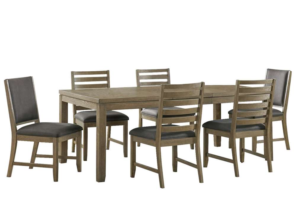 Sunset Trading -  Saunders 7PC Extendable Dining Table Set  - ED-D18620TB-2F4S-7P veiw 1